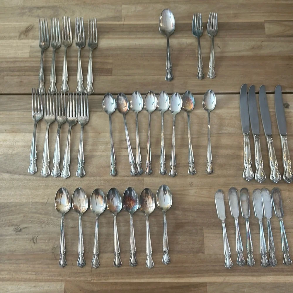 ROGERS BRO.. Silver plated flatware